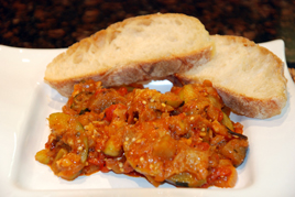 Episode 117 - Mums Greek Meletzanes (Eggplant Salsa) Episode 117 - Mums Greek Meletzanes (Eggplant Salsa)