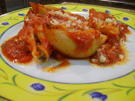 Episode 47 - Pasta Shells with Spinach & Ricotta Episode 47 - Pasta Shells with Spinach & Ricotta